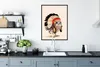 MuchoWow® Gerahmtes Poster Eule - Indianer - Federn - Tiere Produktbild-Vorschau 3