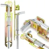 Zamek zasuwa rygiel ze sprężyną 19cm do furtki bramy drzwi Podgląd zdjęcia produktu 1
