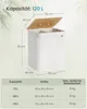 A laundry basket with dimensions and capacity information displayed. Produktbild-Vorschau