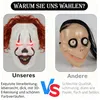 Halloween Maske, Clownmaske, Halloween Fasching Karneval, Produktbild-Vorschau 4