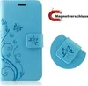 Handytasche für Huawei P Smart 2020 Blumen Flip Cover Produktbild-Vorschau 4