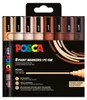 Marker UNI POSCA PC-5M 8er portrait col Produktbild-Vorschau 1
