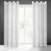 Vorhang LIREN weiß 140x250 cm  Ösen Ösenvorhang Produktbild-Vorschau 17