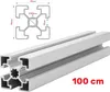 ALUMINIUM KONSTRUKTIONSPROFIL 45x45 R10 100cm ELOXIERT + Produktbild-Vorschau 9