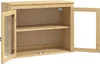 vidaXL Skříň SKI medově hnědá 80 x 32 x 60 cm Masivní Náhled obrázku produktu 5