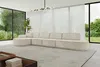 ALTDECOR Ecksofa in L-Form MARI-L3-v3 - 413x171x83 cm Beige Produktbild-Vorschau 3