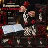 Blumen Bausteine mit Skelett Hand, Rosen Modell zum Produktbild-Vorschau 3