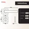 DOMINO Türgriff Drückergarnitur PZ - Profilzylinder Set | Produktbild-Vorschau 7