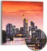 DEQORI Hybrid Leinwand Bild 30x30 cm 'Frankfurt im Produktbild-Vorschau 1
