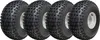 22x11.00-8 Pneumatici ATV knobby 4 Stud Rim Trailer Quad Anteprima dell’immagine prodotto 1