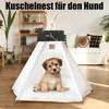 Haustierzelt für Katzen und Hunde,Katzenzelt mit Kissen, Produktbild-Vorschau 3