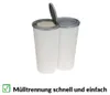 Dvojitý odpadkový kôš Excellent Houseware, polypropylén, Náhľad obrázku produktu 6