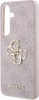 A close-up side view of a phone case with a repeating Guess logo pattern and a prominent Guess logo. Produktbild-Vorschau
