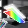 LED Deckenlampe flach Deckenleuchte Fernbedienung Dimmbar Produktbild-Vorschau 2