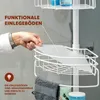 bremermann teleskopická rohová polica, 4 koše Sprchová Náhľad obrázku produktu 5