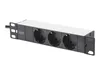 DIGITUS Netzwerk-Set 254 mm (10") - 9HE, 312 x 300 mm (B x Produktbild-Vorschau 8