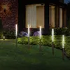 DEUBA® Lot de 5 lampes solaires extérieur Blanche jardin Voir les images du produit 2