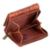MATADOR Leder Damen Portemonnaie CHIQUITO RFID Blumen Braun Produktbild-Vorschau 3