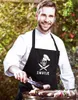 Grill-Schürze Smutje Koch Smutje Pirat Moonworks® schwarz Produktbild-Vorschau 3