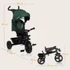 Lionelo Haari Triciclo Baby Bike con manubrio Passeggino Anteprima dell’immagine prodotto 13