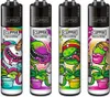 Clipper Reibradfeuerzeuge Venus Trap, 4 Stück Produktbild-Vorschau 1