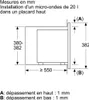 Mikrowelle. 38 cm. 800 w. Reinigungsprogramm. Rotes Produktbild-Vorschau 9