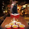 TWOLIIN Beer Pong set - včetně 5 míčků a 100 kelímků (50 Náhled obrázku produktu 7