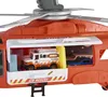 A toy helicopter with toy cars inside. Anteprima dell’immagine prodotto