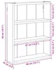 vidaXL Badezimmer-Wandschrank Betongrau 40 x 10 x 50 cm Produktbild-Vorschau 8