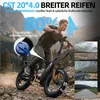 E-Bike Klapprad 20x4 Zoll, 70Nm Hinterradmotor, 140km, F6B, Produktbild-Vorschau 3