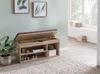 Schuhbank WL5.344 mit Sitzfläche Garderoben-Bank Holz Produktbild-Vorschau 14