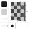 A collage of images showing components and an assembled modular storage unit. Produktbild-Vorschau
