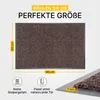 Entrando Fußmatte 60x90 cm in Braun - Rutschfeste Produktbild-Vorschau 2