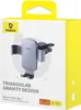 Supporto auto Baseus Metal Age 3 Gravity Grigio Anteprima dell’immagine prodotto 4