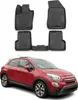 OMAC rubberen voetmat, TPE-materiaal, voor FIAT 500X (334) Productafbeelding-voorbeeld 1
