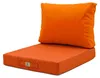 Coussins pour salon de jardin déhoussable 60x70cm Orange Voir les images du produit 1