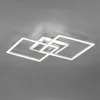 Moderní stropní svítidlo s integrovanou LED VENIDA stříbrná Náhled obrázku produktu 13