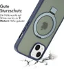 Accezz Ring Stand Backcover mit MagSafe iPhone 14 - Blau Produktbild-Vorschau 3