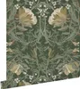ESTAhome Tapeta vintage kwiaty w stylu secesyjnym ciemnej Podgląd zdjęcia produktu 1