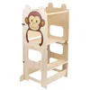 Lernturm Lernstuhl mit Kreidetafel 2 in 1 Küche Learning Produktbild-Vorschau 3