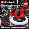 Einhell 18V Autopoliermaschine CE-CB 18/254 Li  + Akku 2.5 Produktbild-Vorschau 1