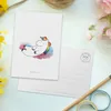 Mr. & Mrs. Panda Postkarte Einhorn Wolke 7 - Weiß - Produktbild-Vorschau 3