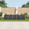 vidaXL Letto da giardino rialzato in acciaio zincato Anteprima dell’immagine prodotto 2