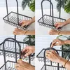 Obstkorb - 2 Ebenen - Etagere - Metall - Schwarz - für Produktbild-Vorschau 3