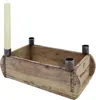 1.05 Advents Kerzenhalter in Ziegel Form - ca. 30 x 14,5 cm Produktbild-Vorschau 1