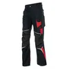 Kübler Bodyforce Hose Pro schwarz/mittelrot Gr. 46 Produktbild-Vorschau 1