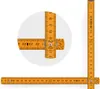 Metrie, metro pieghevole Block-52, arancione chiaro, 2 m Anteprima dell’immagine prodotto 4