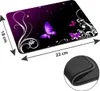 PEDEA Gaming Office Mauspad L  purple butterfly Produktbild-Vorschau 2