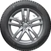 A close-up of a Hankook tire mounted on a silver alloy wheel, presented against a white background. Produktbild-Vorschau