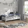 Bettumrandung Vitalispa  Grau 70 x 20 cm, Model 34407 Produktbild-Vorschau 4